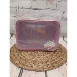 The Creme Shop X Hello Kitty Travel Makeup Beauty Bag NWT